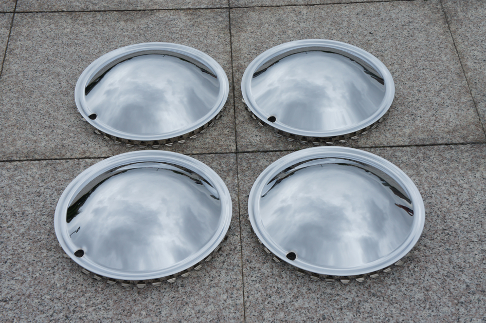 Baby Moon Wheel Cover Baby Moon Hubcap Baby Moon Trim Rim Boony White